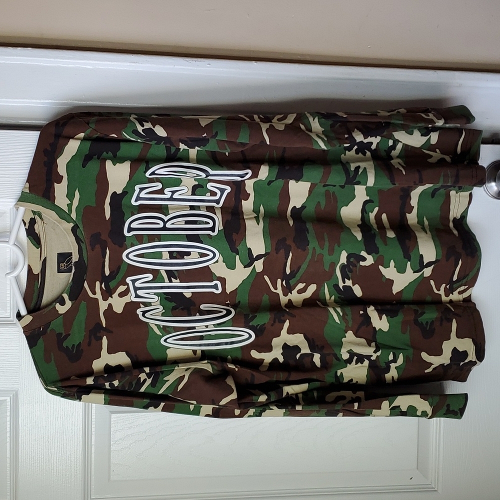 October's Very Own OVO Arc Logo Camo Long Sleeve